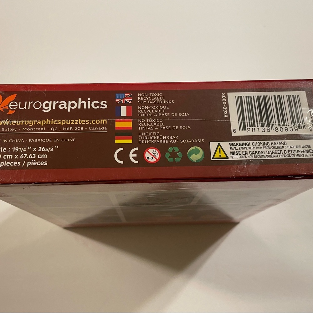 Eurographics Sealed New Holiday Dogs Puzzle 1000 PCs - Picture 2 of 3